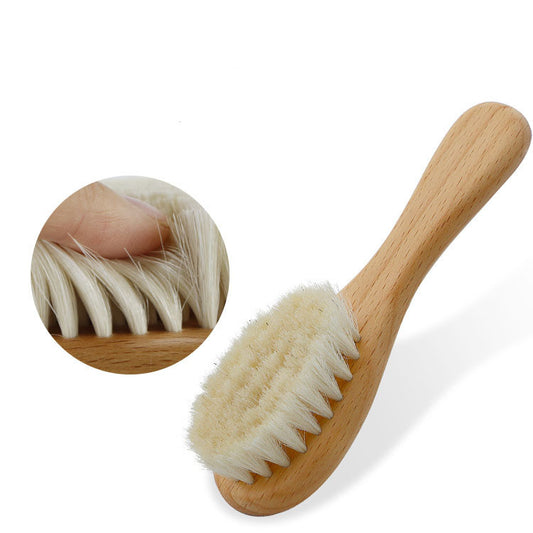 Ensemble de brosses en laine pour bébé