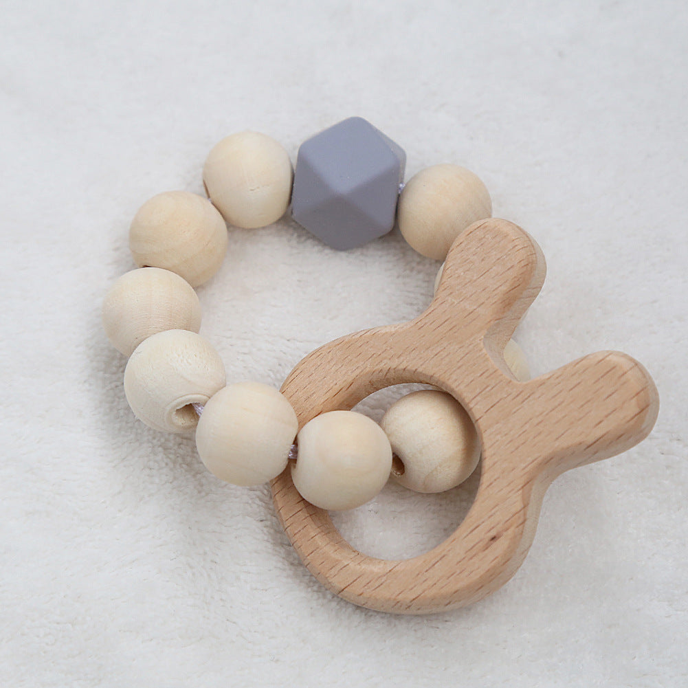 Perles en bois pour bébé