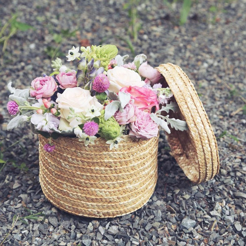 Panier de rangement tressé