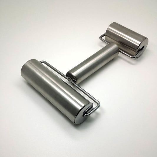 Rouleau à pâtisserie en acier inoxydable