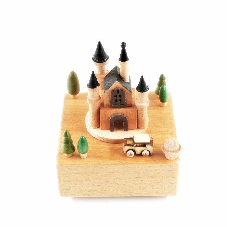 Boîte à musique en bois