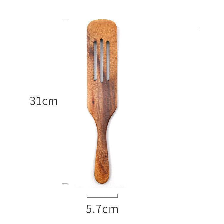 Spatule de cuisine en teck