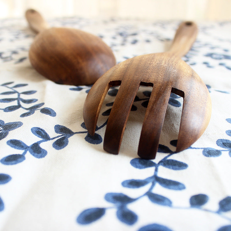 Cuillère à salade en bois