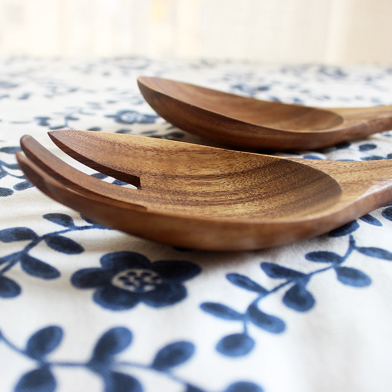 Cuillère à salade en bois