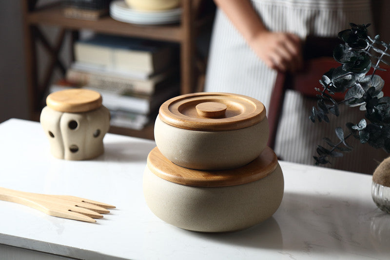 Bocal de conservation pour aliments et céréales, grande capacité de 3 kg, pour assaisonnements