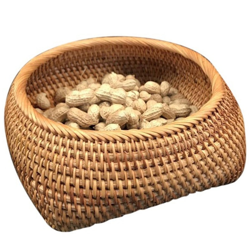 Coffret de rafraîchissements en rotin d'automne