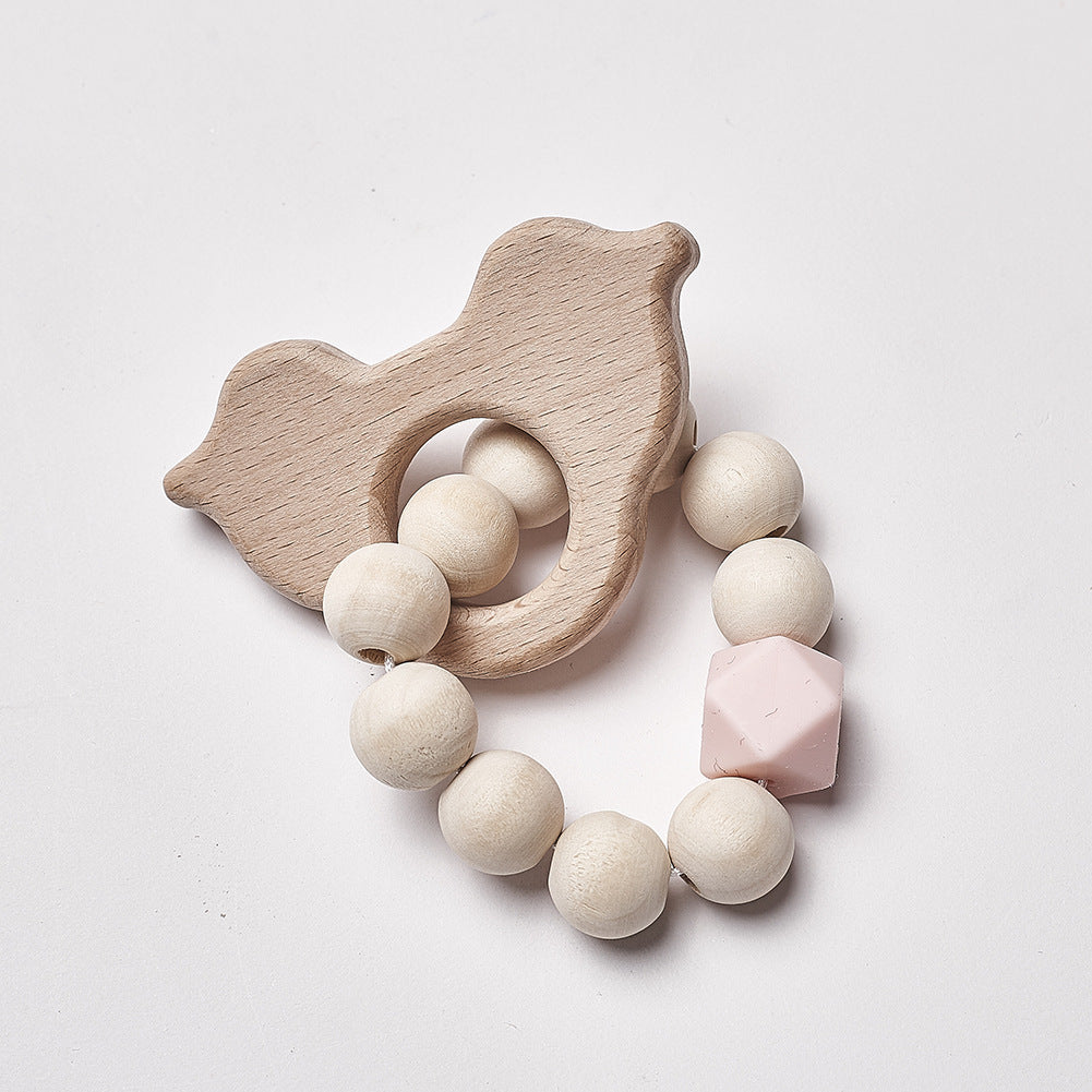 Perles en bois pour bébé