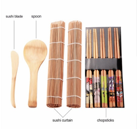 Ensemble d'outils à sushis