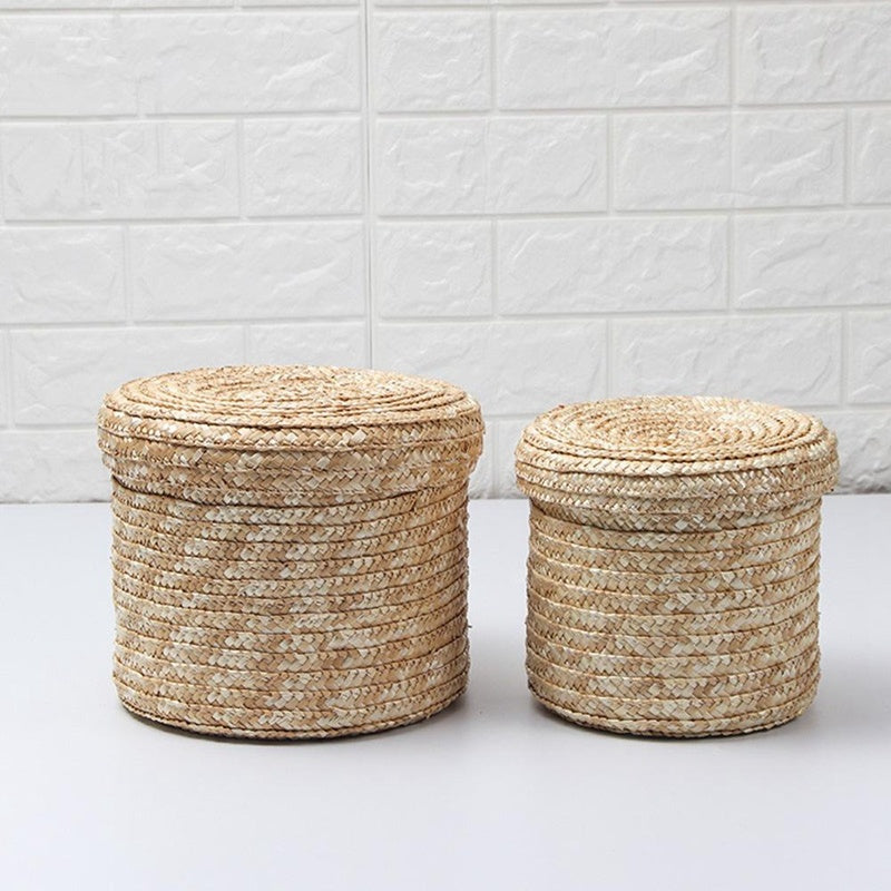 Panier de rangement tressé