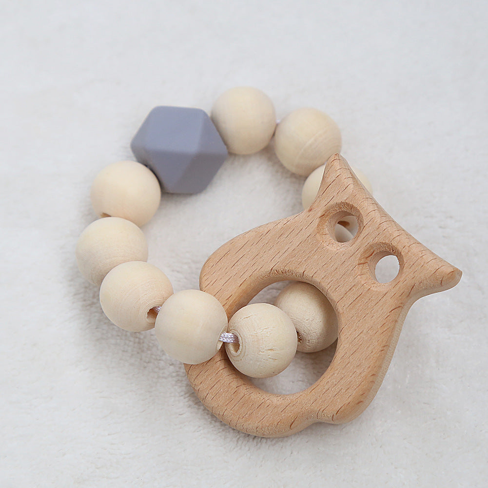 Perles en bois pour bébé