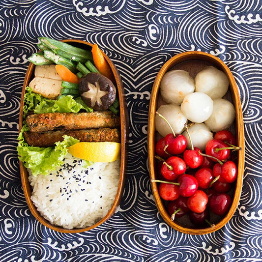 Boîte à bento en cèdre de style japonais
