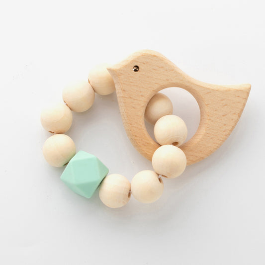 Perles en bois pour bébé