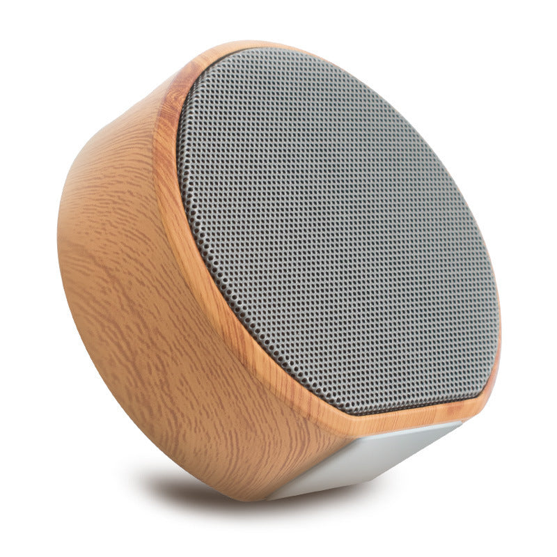 Haut-parleur Bluetooth grain de bois