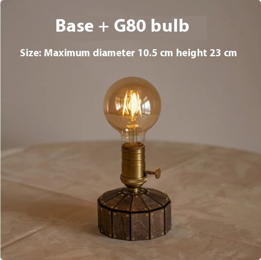 Lampe d'ambiance de chevet de chambre rétro