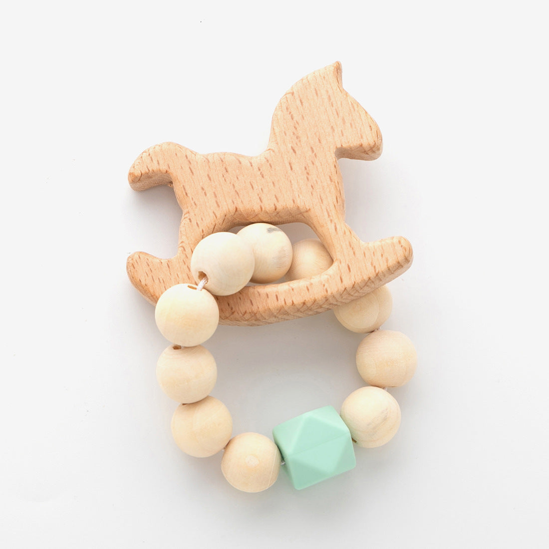 Perles en bois pour bébé