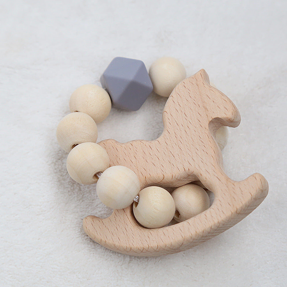 Perles en bois pour bébé