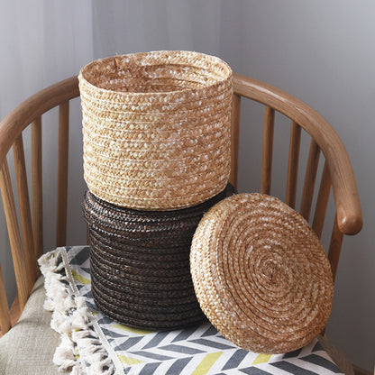Panier de rangement tressé