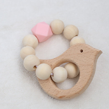 Perles en bois pour bébé