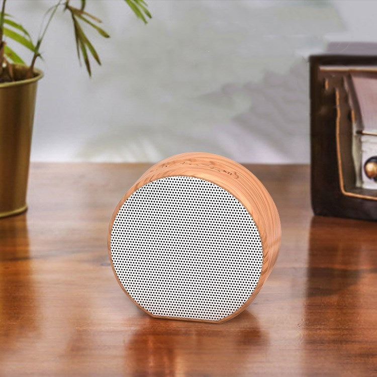 Haut-parleur Bluetooth grain de bois