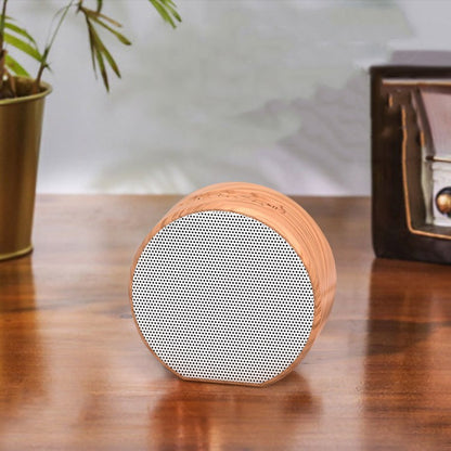 Haut-parleur Bluetooth grain de bois