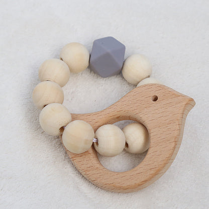 Perles en bois pour bébé