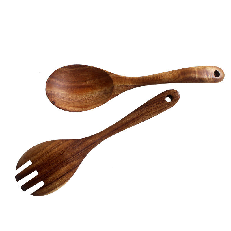 Cuillère à salade en bois