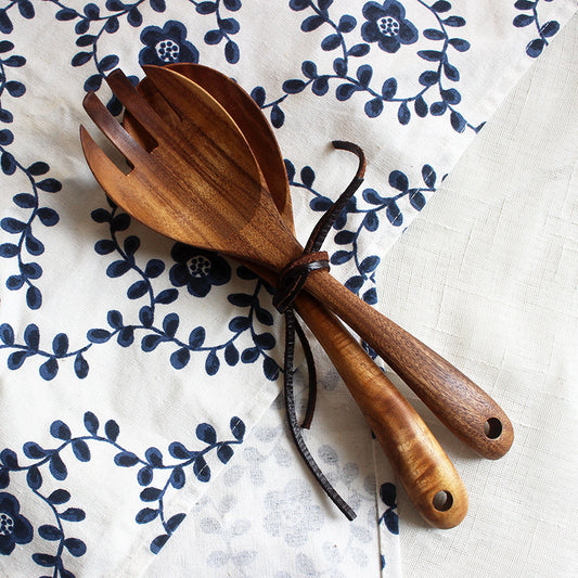 Cuillère à salade en bois