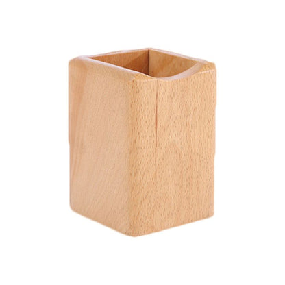 Porte-stylo créatif en bois de bambou
