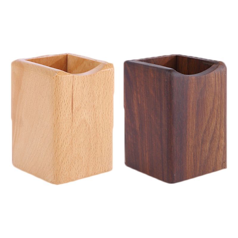 Porte-stylo créatif en bois de bambou