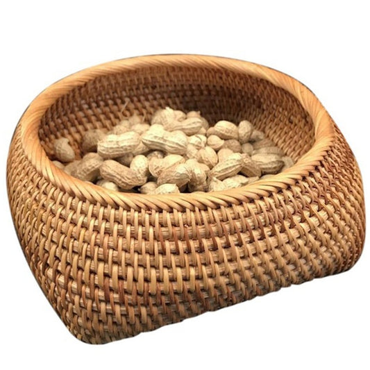 Coffret de rafraîchissements en rotin d'automne