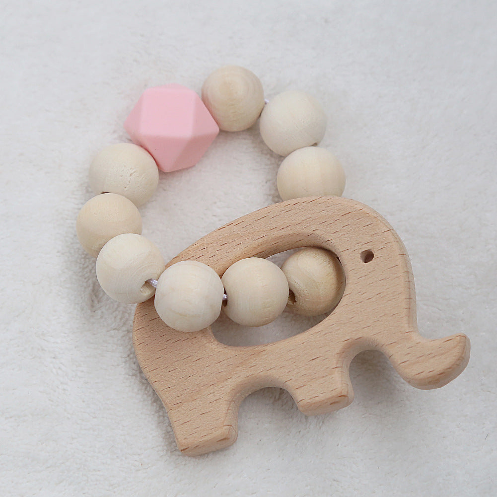 Perles en bois pour bébé
