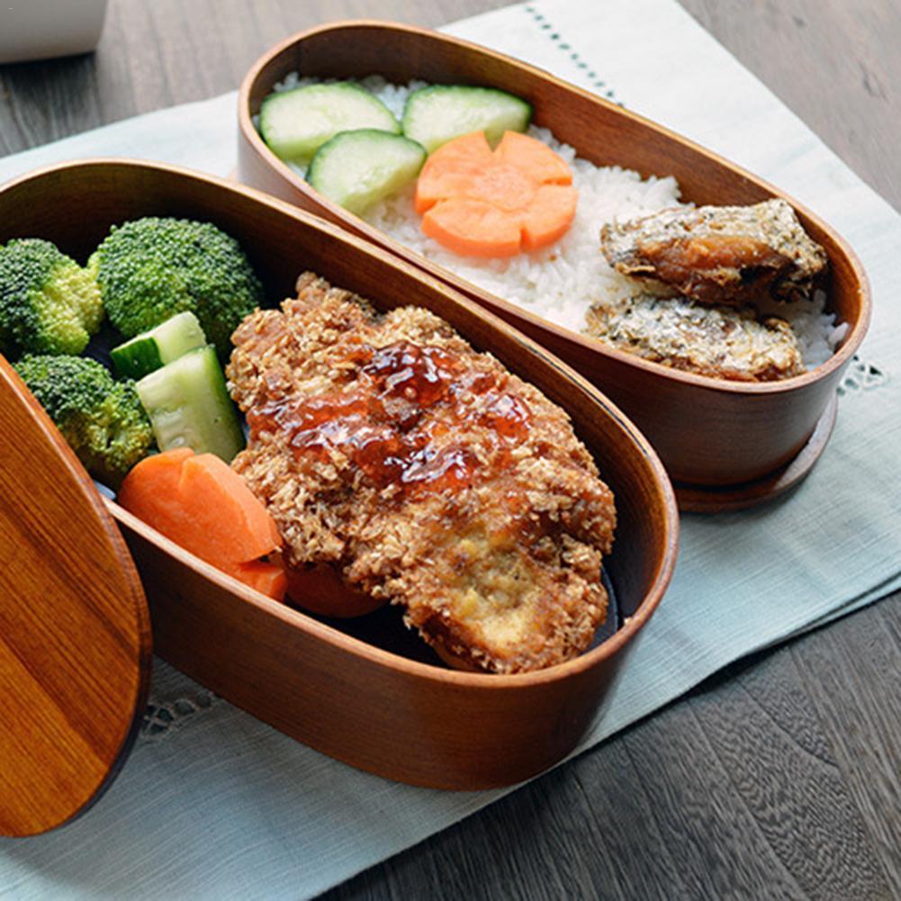 Boîte à bento en cèdre de style japonais