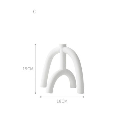 Ceramic Candlestick ornaments