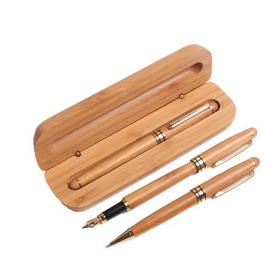 Stylo en bambou neutre