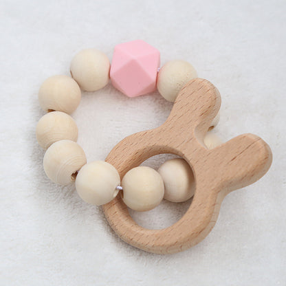 Perles en bois pour bébé