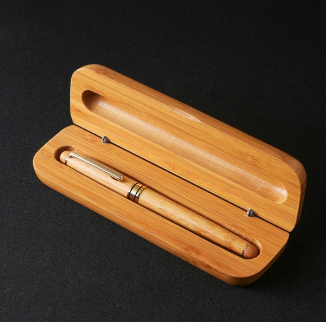 Stylo en bambou neutre