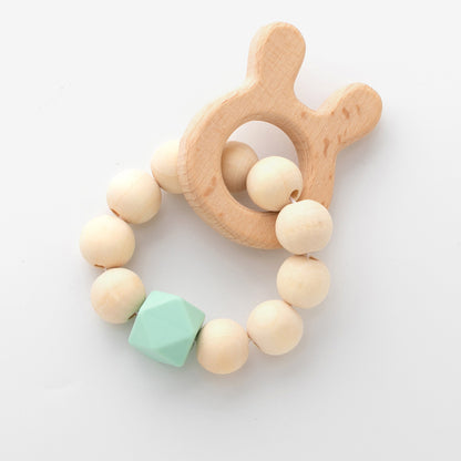 Perles en bois pour bébé