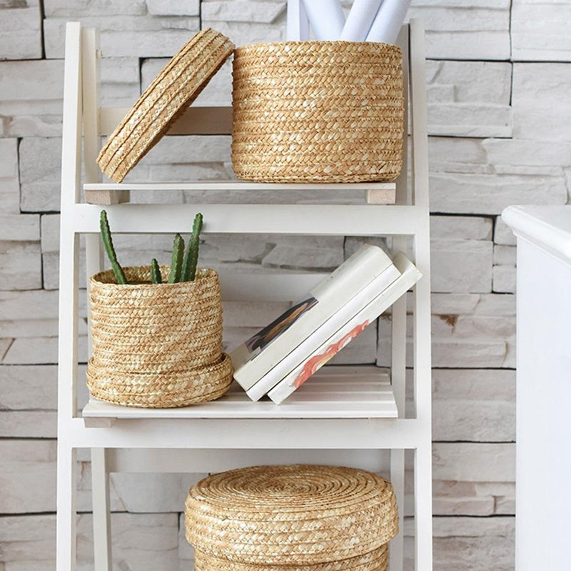 Panier de rangement tressé