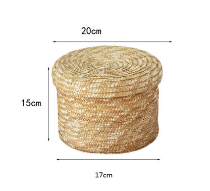 Panier de rangement tressé