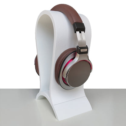 Support de casque en bois massif créatif