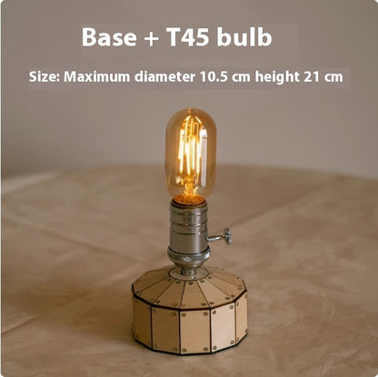 Lampe d'ambiance de chevet de chambre rétro