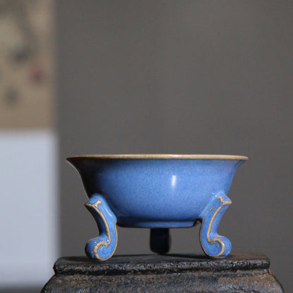 Purple Sand Ceramic Bonsai Antique Celadon Flower Pot
