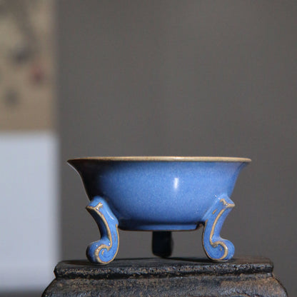Purple Sand Ceramic Bonsai Antique Celadon Flower Pot