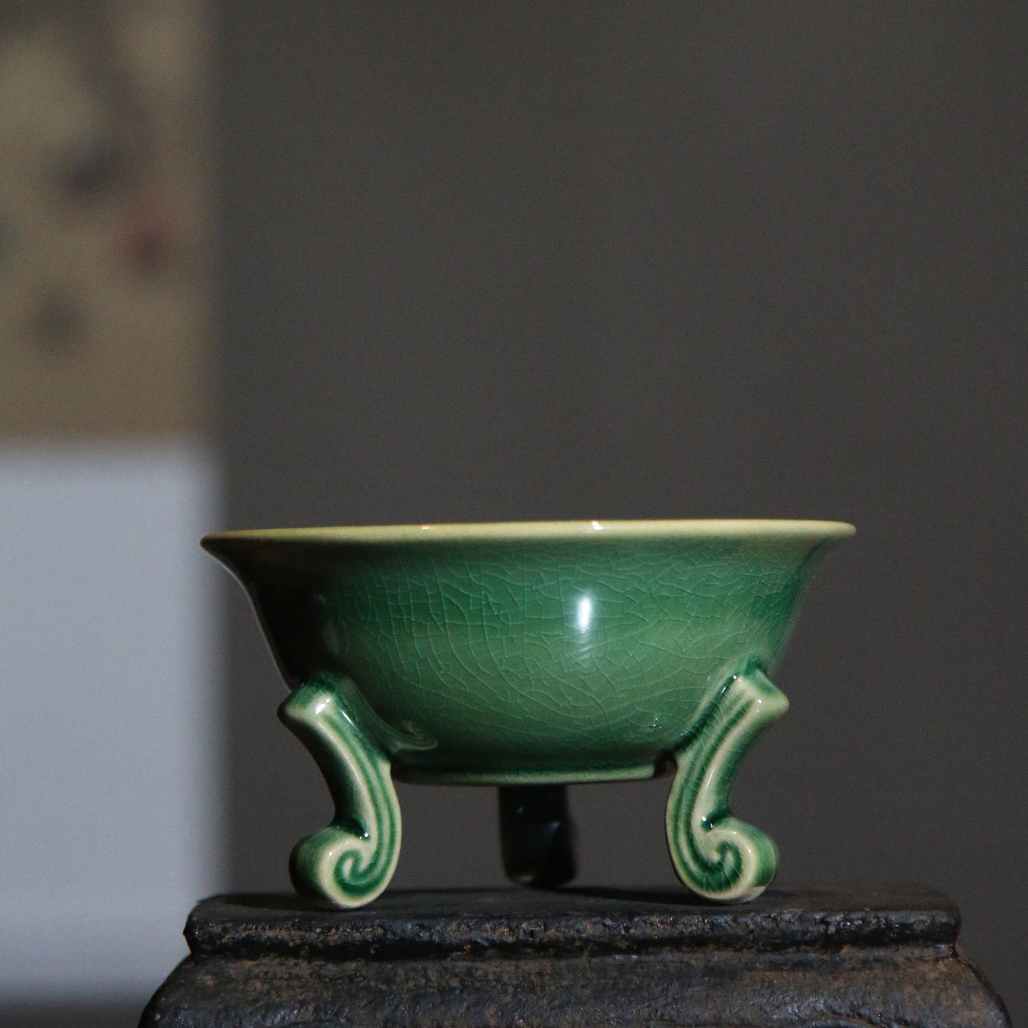 Purple Sand Ceramic Bonsai Antique Celadon Flower Pot