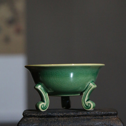 Purple Sand Ceramic Bonsai Antique Celadon Flower Pot