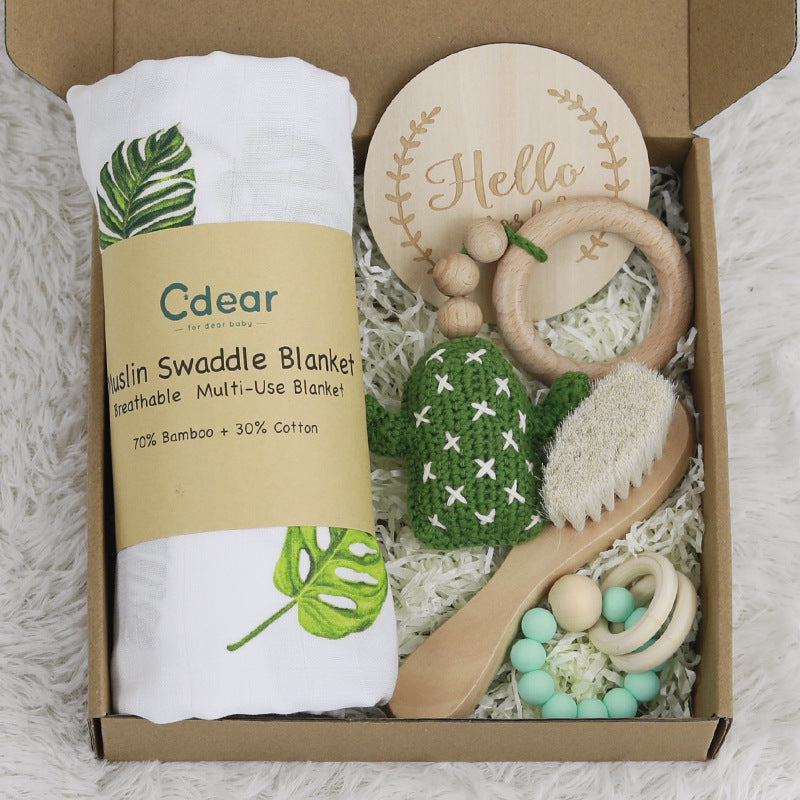 Coffret cadeau de jouets de dentition pour bébé