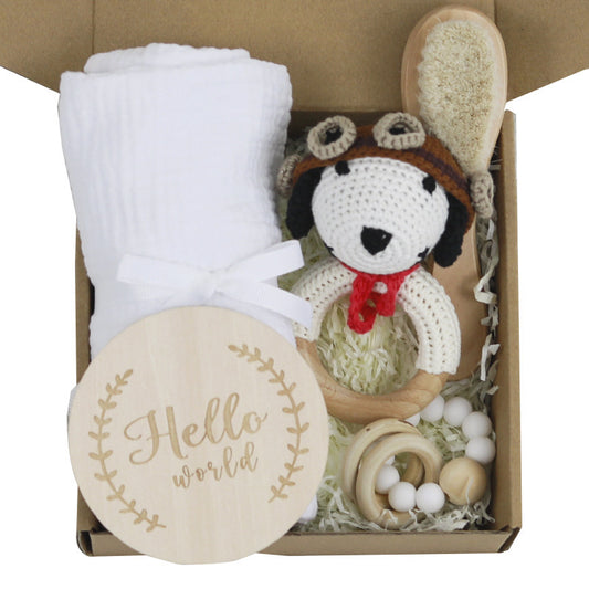 Coffret cadeau de jouets de dentition pour bébé
