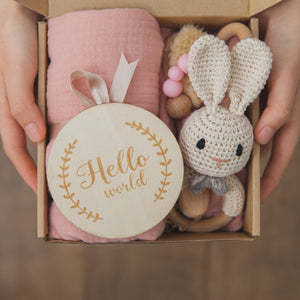 Coffret cadeau de jouets de dentition pour bébé