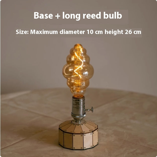 Lampe d'ambiance de chevet de chambre rétro