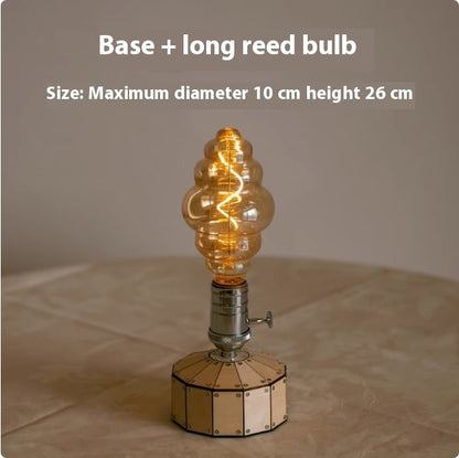 Lampe d'ambiance de chevet de chambre rétro